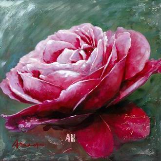 Truelife Flowers oil painting